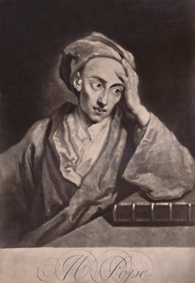 Alexander Pope, engelsk poet og satiriker, c1732 1894 av George White