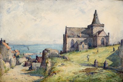 St Monance, ca. 1883 (akvarell) av George Whitton Johnstone