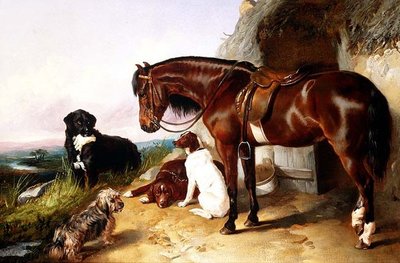 Portretter av favoritter av George Wiliam Horlor