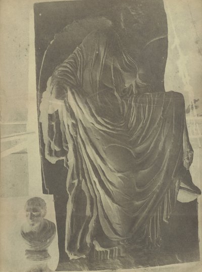 Basso Relievo - of Wingless Victory - nylig funnet, 1848. av George Wilson Bridges