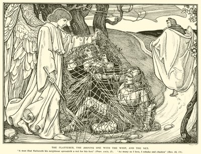 Smigreren, den skinnende med pisken og nettet (gravering) av George Woolliscroft Rhead