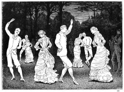En strålende idé, 1881 1891 av George du Maurier