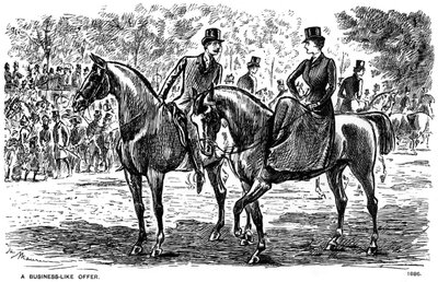 Et forretningslignende tilbud, 1886 1891 av George du Maurier