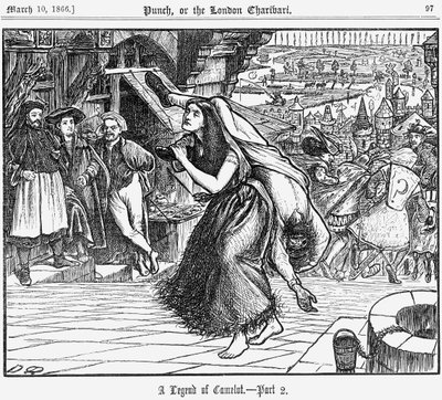 'A Legend of Camelot - Del 2', 1866 av George du Maurier