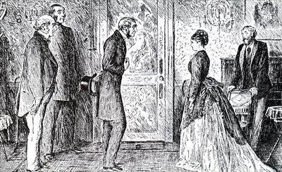 En scene fra Wilkie Collins 
