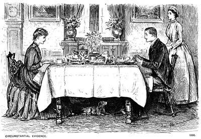 Omstendighetsbevis, 1886 1891 av George du Maurier