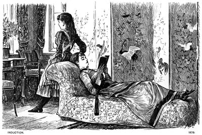 Induksjon, 1878 1891. av George du Maurier