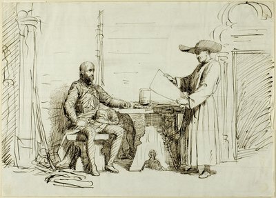 Prest og soldat av George du Maurier