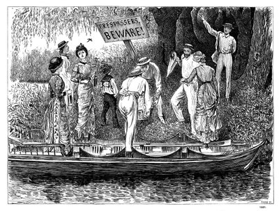 Lovens terror, 1881 1891. av George du Maurier