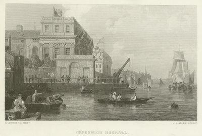Greenwich sykehus av George the Elder Chambers