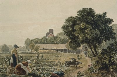 Market Garden i Chelsea av George the Younger Barret