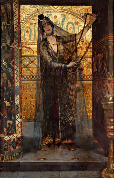 Salammbo, 1886. av Georges Antoine Rochegrosse