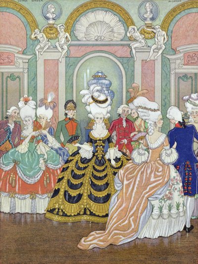 Ballroom Scene, illustrasjon fra 