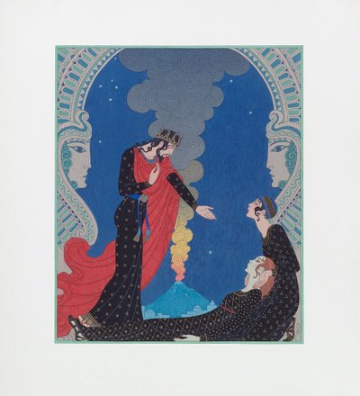 Empedokles, antatt Gud. Empedokles, antatt Gud av Georges Barbier