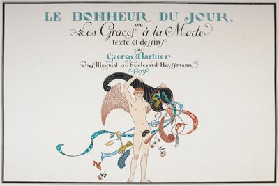 Illustrert tittelblad. En naken mannsfigur. av Georges Barbier