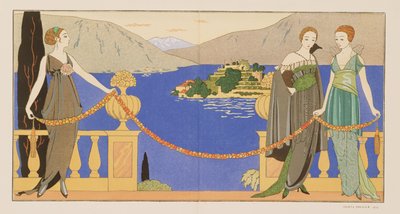 Isola Bella, aftenkjoler designet av Redfern, plate 57 fra 