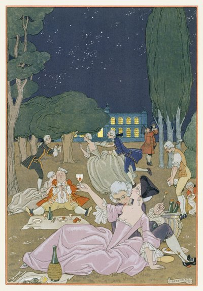 On the Lawn, illustrasjon for 