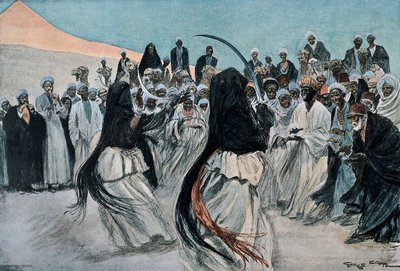 Beduinsablenes dans i ørkenen av Georges Bertin Scott