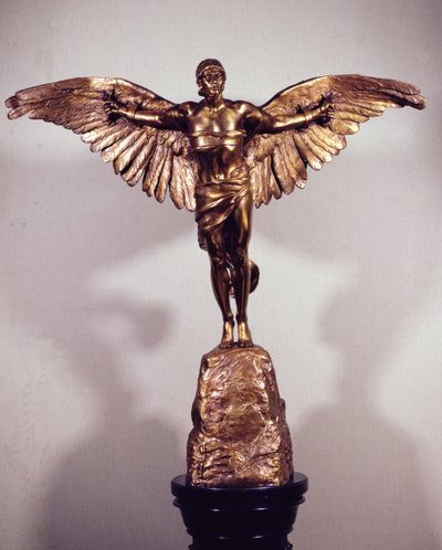 Erobringen av luften (bronse) av Georges Colin