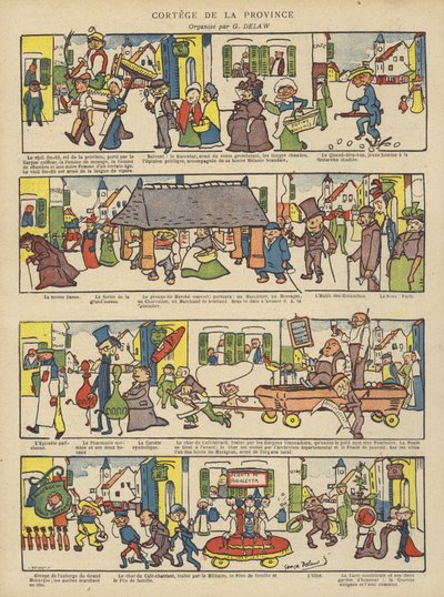 Illustrasjon for Le Rire av Georges Delaw