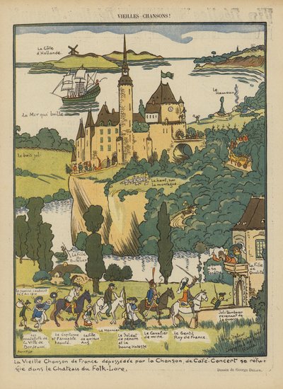 Illustrasjon for Le Rire av Georges Delaw