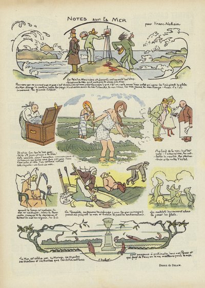 Illustrasjon for Le Rire av Georges Delaw