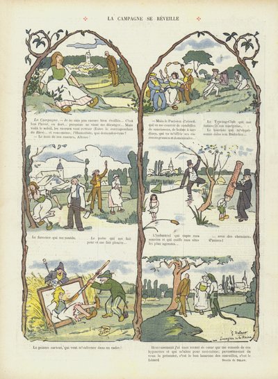 Illustrasjon for Le Rire av Georges Delaw