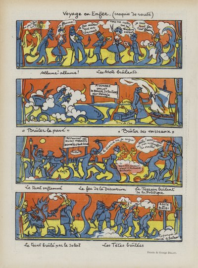 Illustrasjon for Le Rire av Georges Delaw