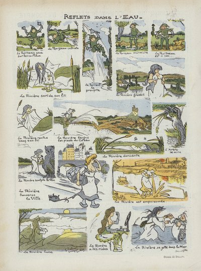 Illustrasjon for Le Rire av Georges Delaw