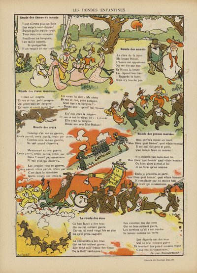 Illustrasjon for Le Rire av Georges Delaw
