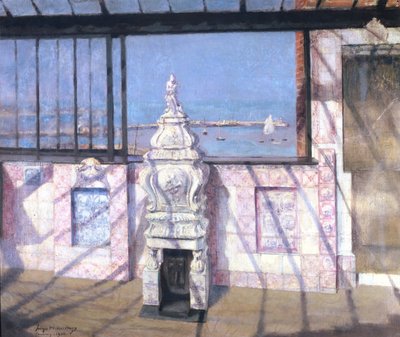 The Look-Out at Guernsey, 1905 av Georges Hugo