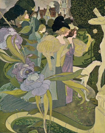 The Gardens of Armide, c1888-1898, 1898 av Georges Joseph van Sluijters