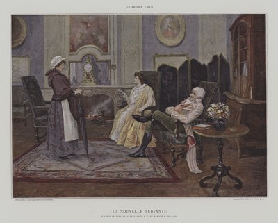 Den nye tjeneren av Georges Jules Auguste Cain