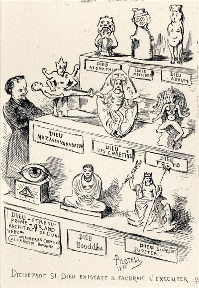 Pilotell, "" Hvis gud fantes, skulle den henrettes" av Georges Labadie Pilotell