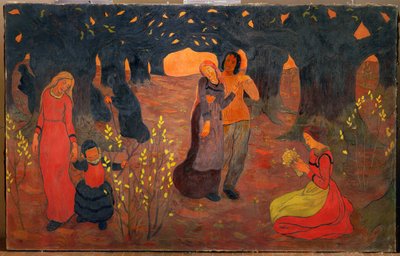 Livets aldre (olje på lerret) av Georges Lacombe