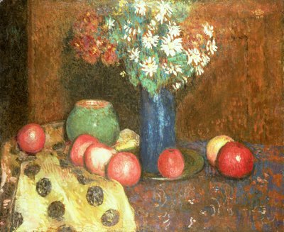 Stilleben med frukt av Georges Lemmen