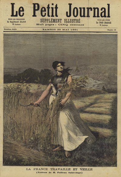 Forside av Le Petit Journal, 23. mai 1891 av Georges Louis Poilleux Saint Ange