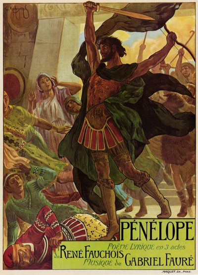 Gabriel Faurés opera av Georges Marie Rochegrosse