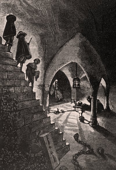 La Cave Pénale - illustrasjon fra L