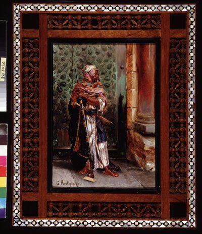 "Haremets vokter" av Georges Marie Rochegrosse