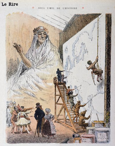 Europa. Tegning av Georges Meunier (1869-1942). I "" Le Rire Rouge"" av Georges Meunier