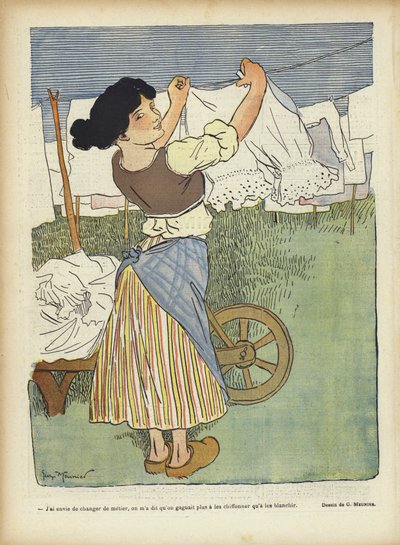 Illustrasjon for Le Rire av Georges Meunier