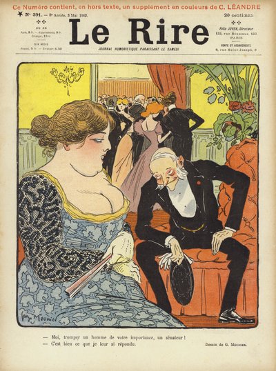 Illustrasjon for Le Rire av Georges Meunier