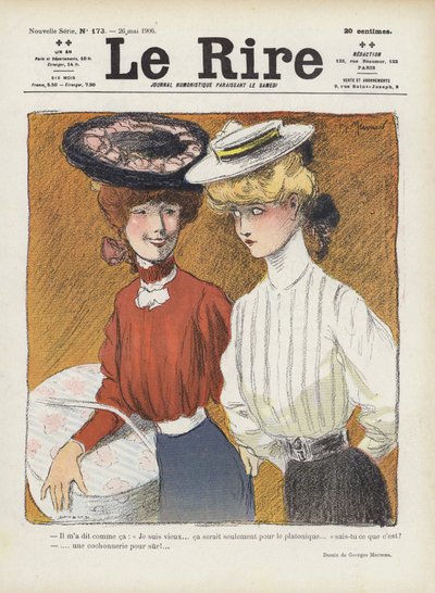 Illustrasjon for Le Rire av Georges Meunier