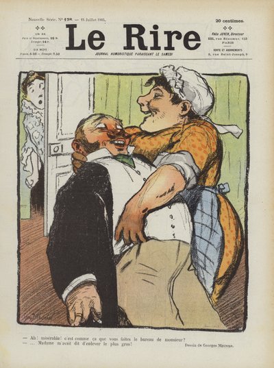 Illustrasjon for Le Rire av Georges Meunier
