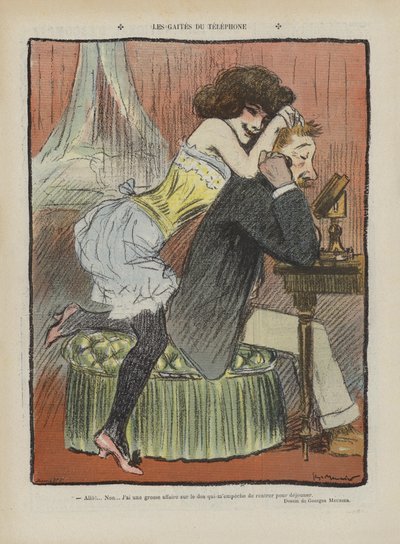 Illustrasjon for Le Rire av Georges Meunier
