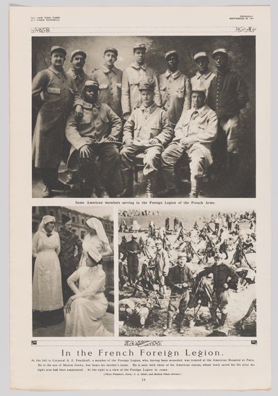 I den franske fremmedlegionen, 30. september 1915 av Georges Penabert