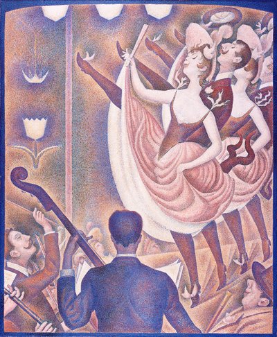 The Ruckus, 1890 av Georges Pierre Seurat