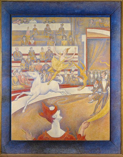 Cirque du Soleil (olje på lerret) av Georges Pierre Seurat