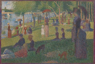 Studer for En søndag på La Grande Jatte, 1884. av Georges Pierre Seurat